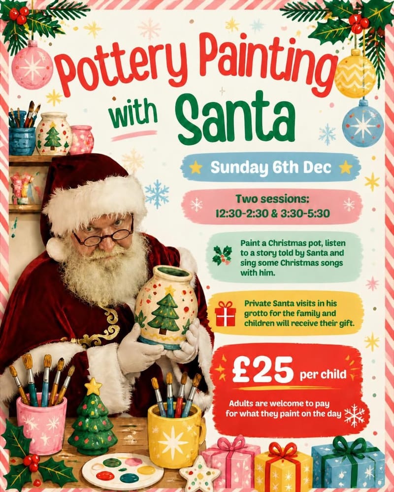 Santa Experience - Paint a Pot