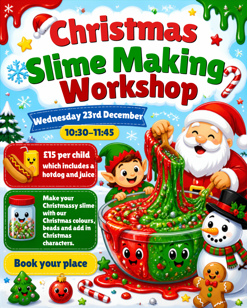 Christmas Slime Workshop