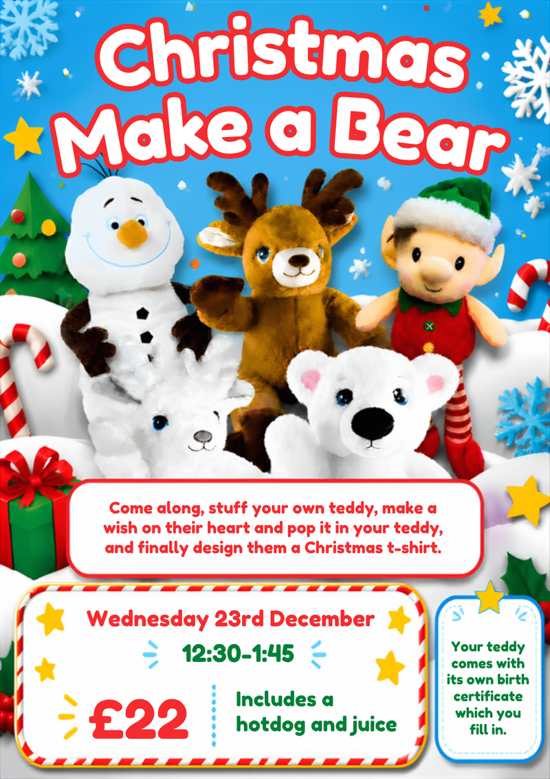 Christmas Make a Bear