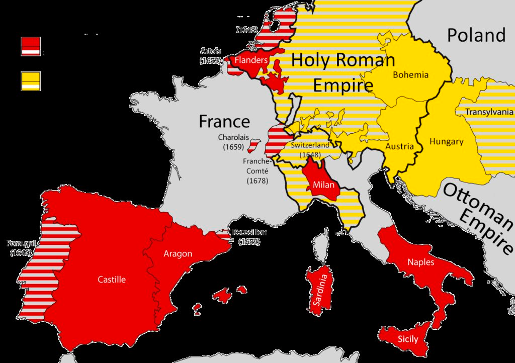 Image result for pictures of Holy Roman Empire under the Habsburg Dynasty