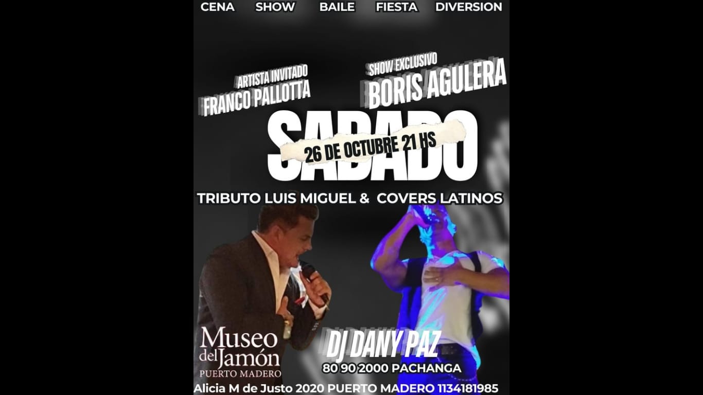 RESERVA YA ULTIMOS LUGARES SABADO 2/11 LOS MEJORES  COVERS LATINOS DE AYER y DE HOY CUMBIAS CUARTETOS y MAS