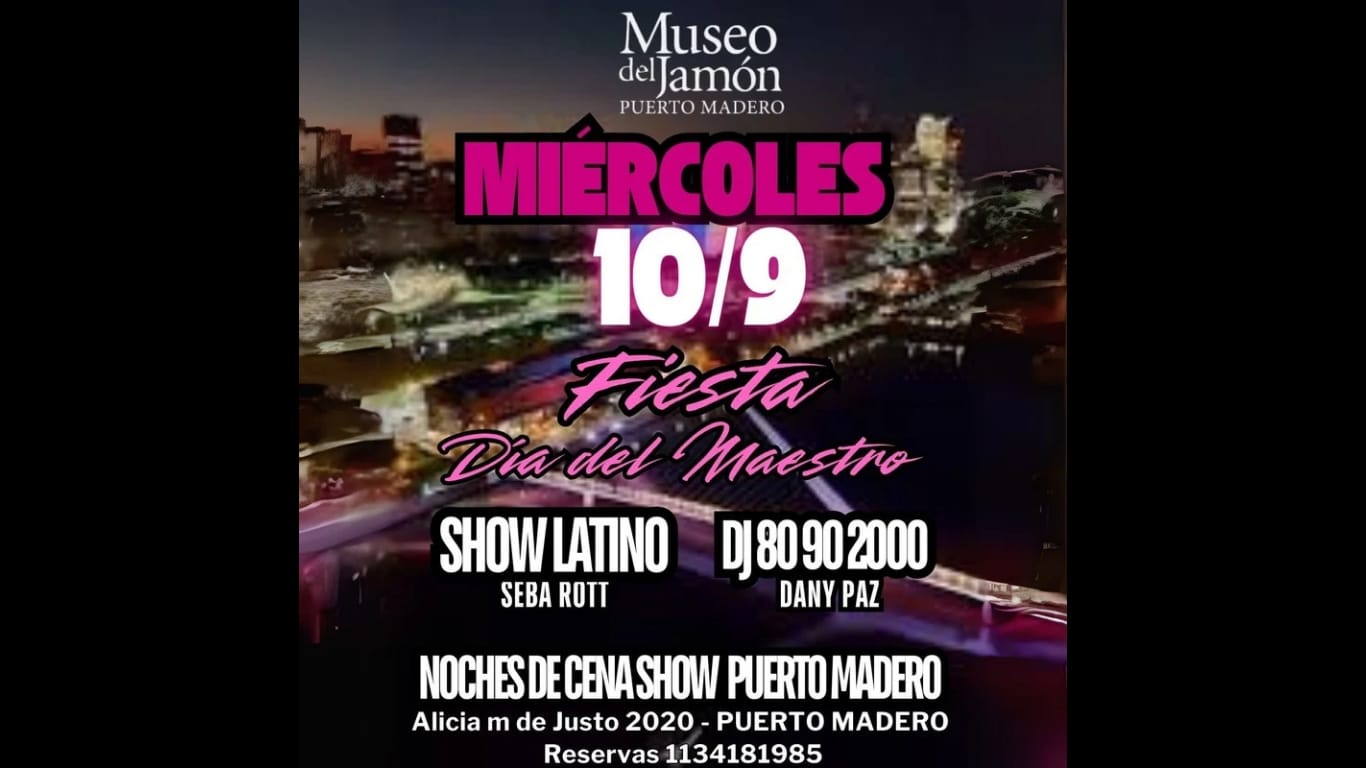 DIA DEL MAESTRO NOCHE SHOW ESBORNIA WINE BAR MIERCOLES 10/9 y SABADO 13/9