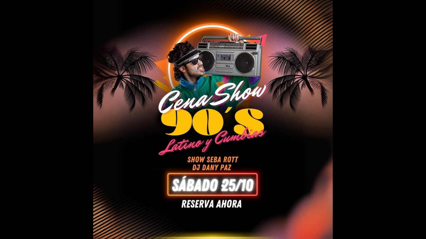 SABADO Cena show POP LATINO y TRIBUTOS en Puerto Madero SABADO 25/10