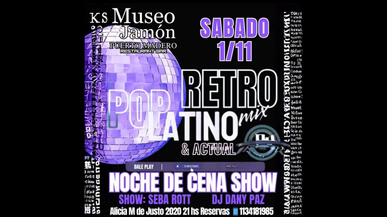 CENA SHOW SABADO 1ro de NOVIEMBRE