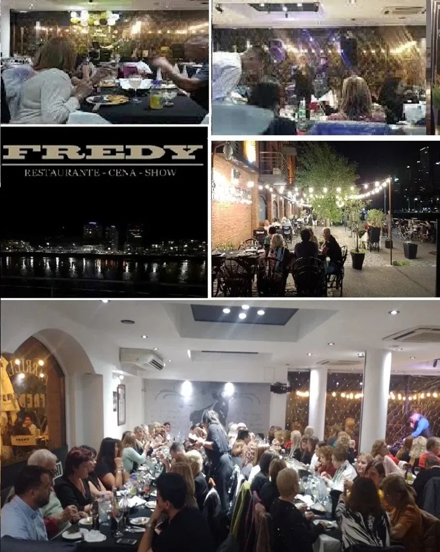 CENA SHOW PARRILLA PUERTO MADERO🥂 RESTO FREDY