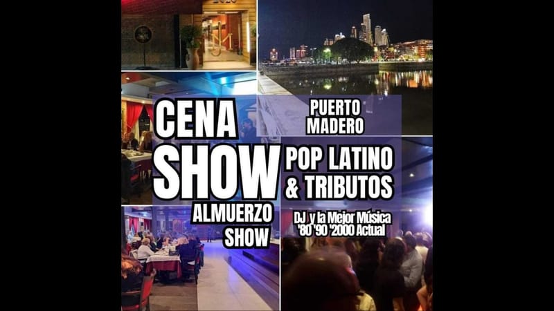 CENA SHOW EN PUERTO MADERO - Museo del Jamón Ahora con Noches de Diversión
