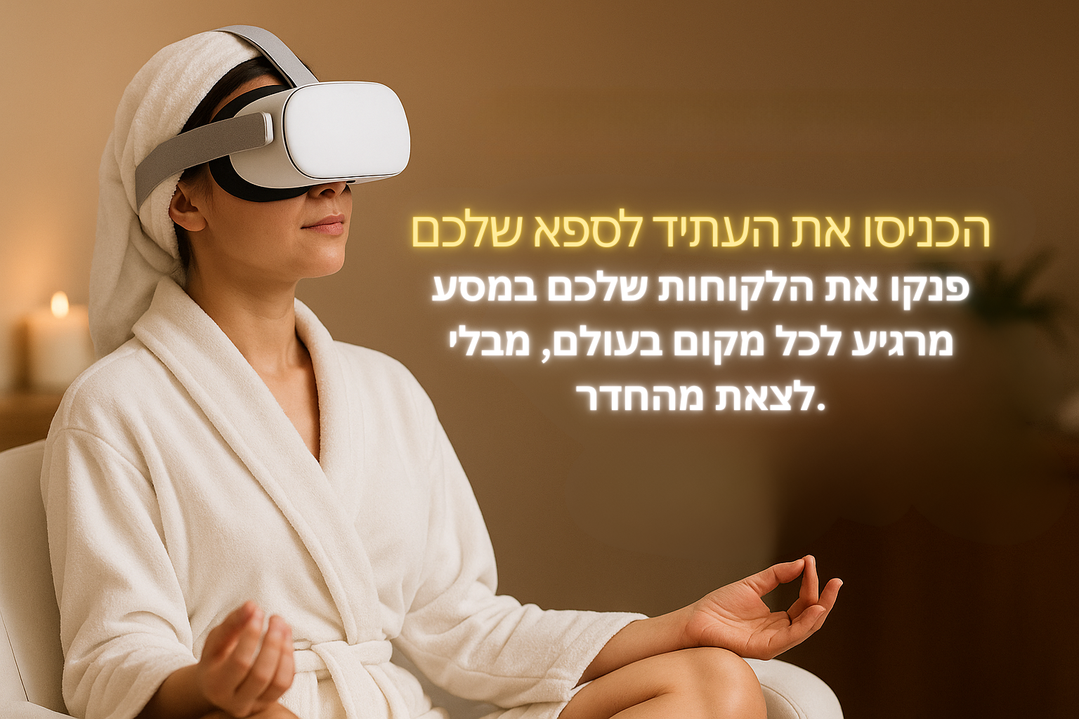 טיפולי ספא במציאות מדומה – הדור הבא של הרוגע