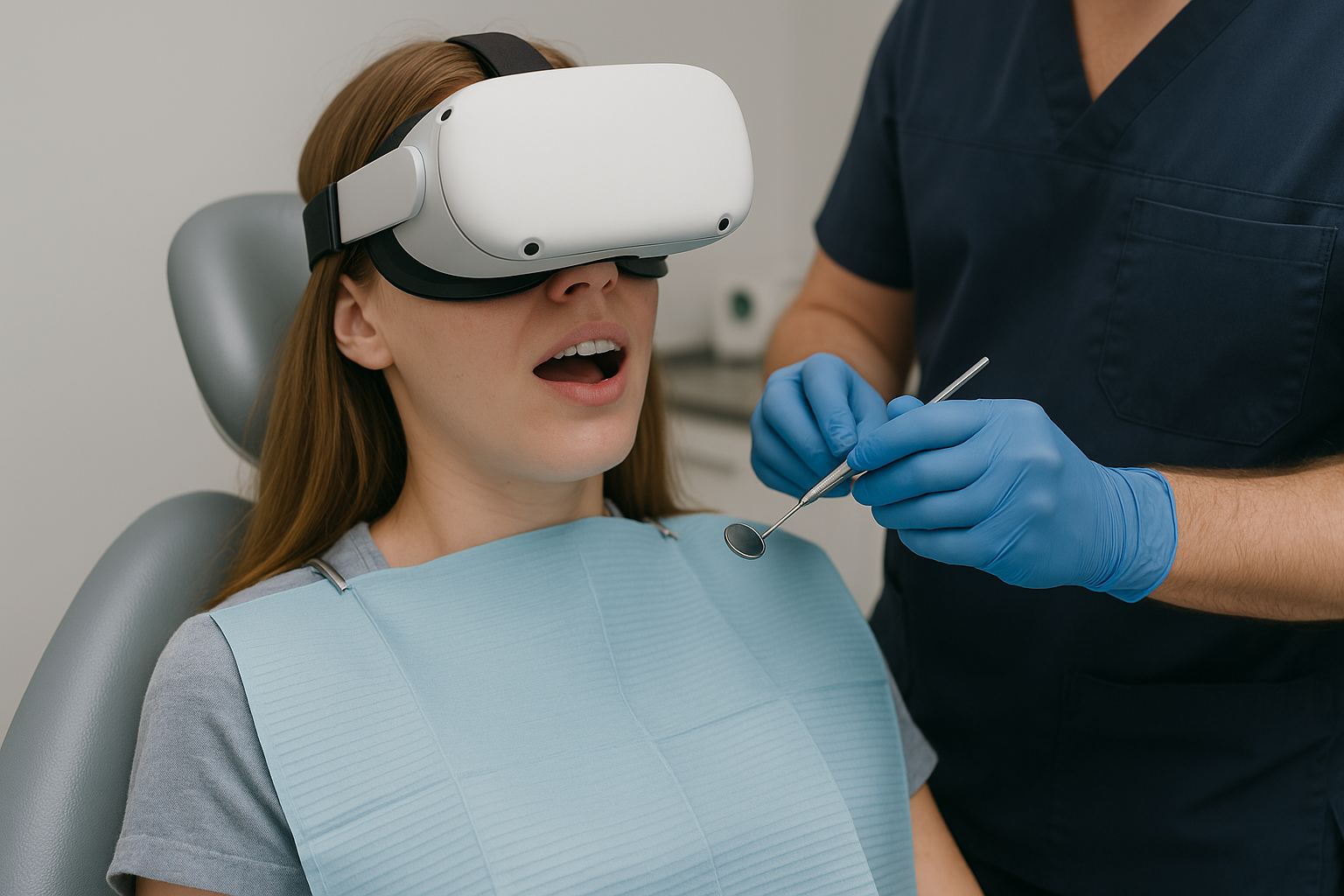 🦷 ערכת מציאות מדומה למרפאות שיניים חוויה טיפולית מרגיעה שתשנה את כללי המשחק