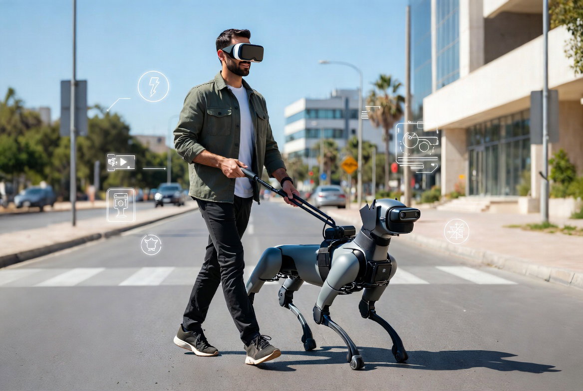 כלב נחייה רובוטי חכם ללקויי ראייה – Unitree Go2