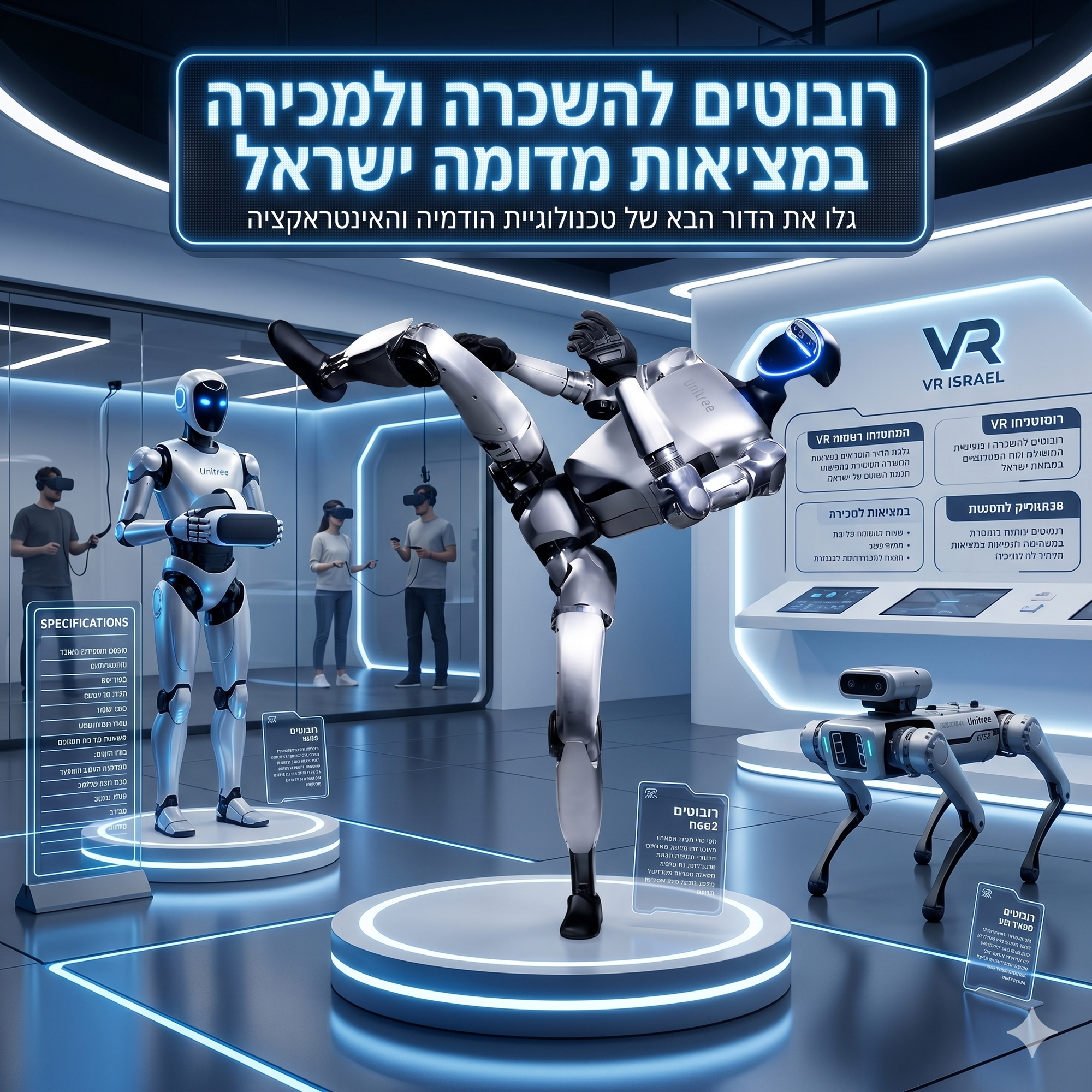 רובוט לאירוע בלי הימורים: למה רובוט גיבוי במלאי הוא ההבדל בין אירוע מושלם לאסון