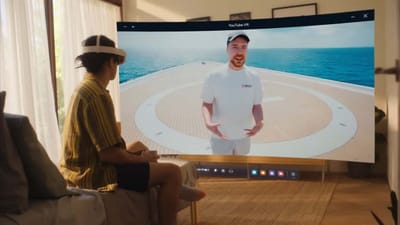 MetaQuest now supports HDMI connection for giant virtual screens