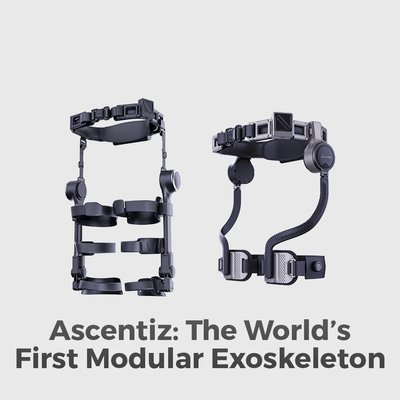 🦿 הכירו את Ascentiz Exoskeleton – העתיד של התנועה כבר כאן
