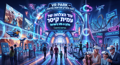 המהפכה של קיסר מציאות מדומה: איך בנינו את פארק ה-VR החדשני בישראל