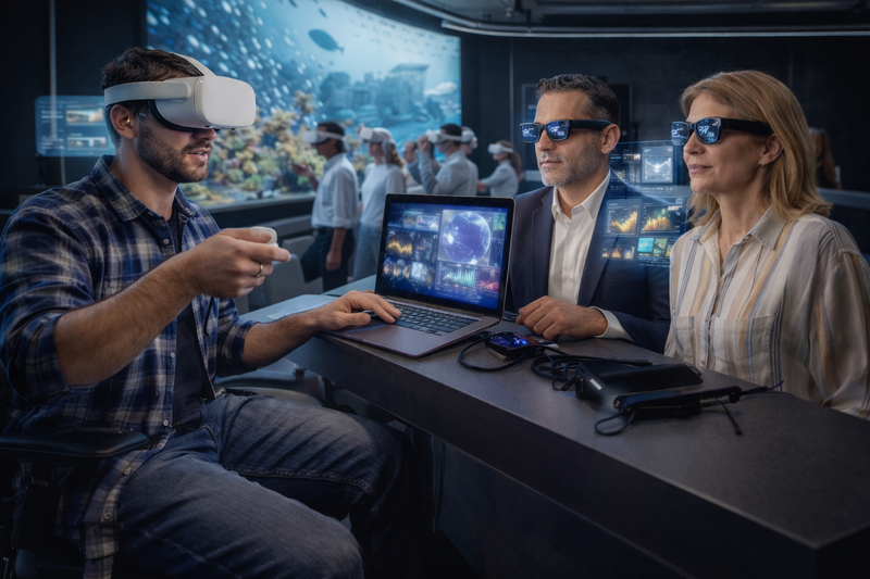 שיתוף פעולה XR לפרויקטים חווייתיים ואינטראקטיביים