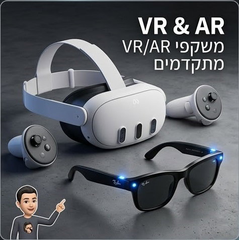 מציאות מדומה ומשקפיים חכמים (VR & AR)