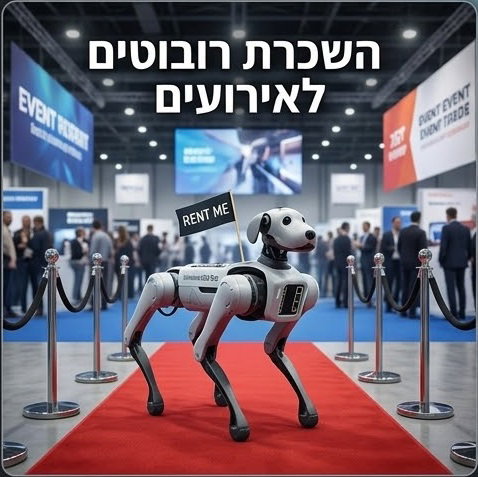 השכרת רובוטים לאירועים