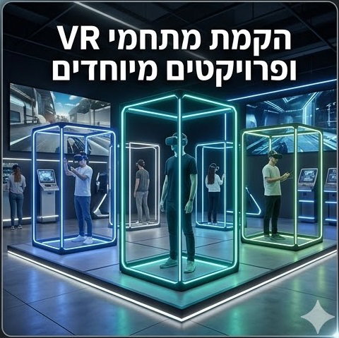 הקמת מתחמי VR ופרויקטים מיוחדים (או לחלופין: פארקים ואטרקציות
