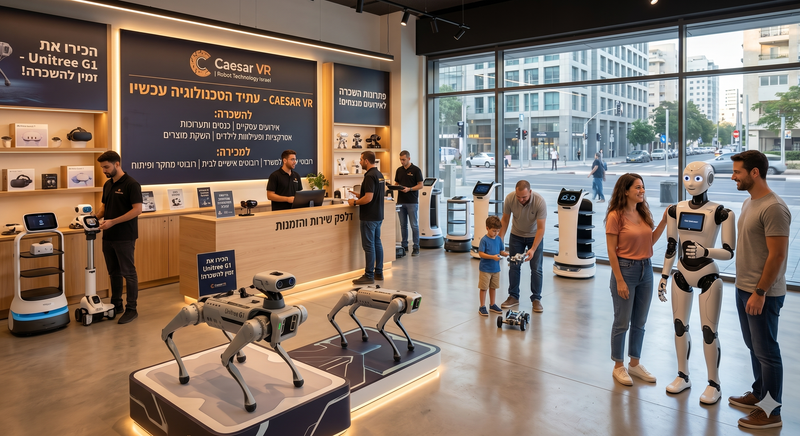 החנות שלנו – כל פתרונות ה-VR, AR והרובוטיקה במקום אחד