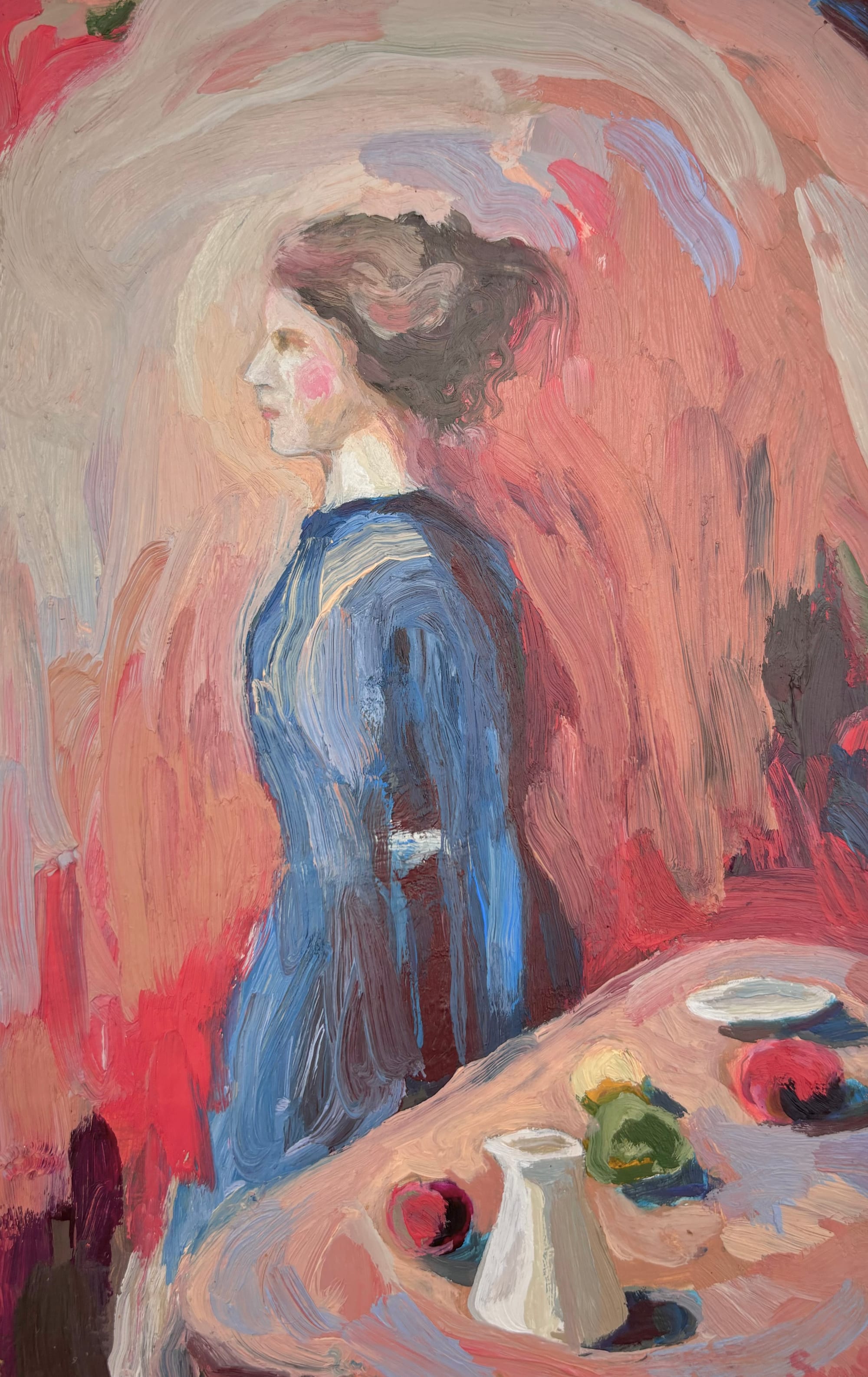 Jeune femme au pichet