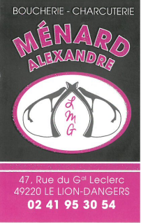 BOUCHERIE CHARCUTERIE MENARD Lion d'Angers