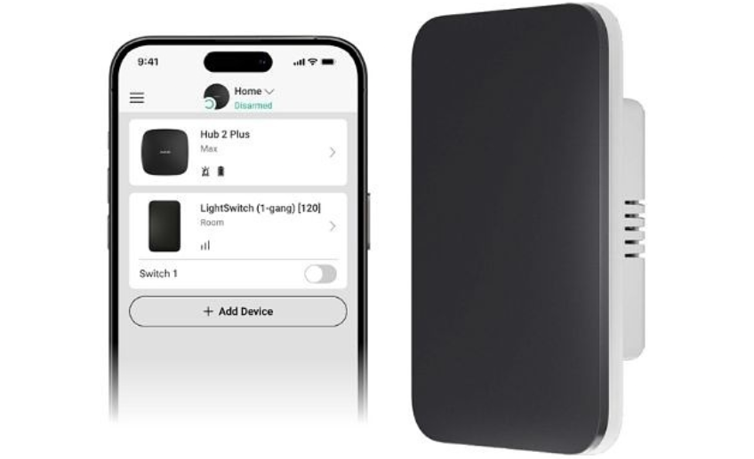 Ajax LightSwitch Scenario Intrusion