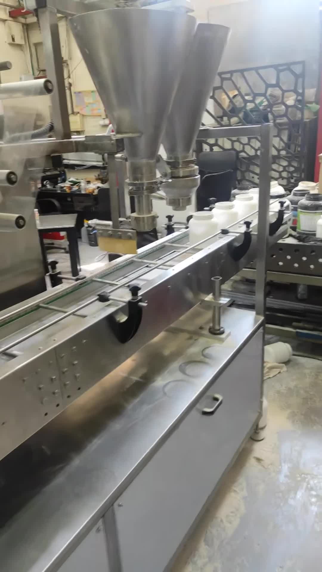 מילוי אבקת חלבון