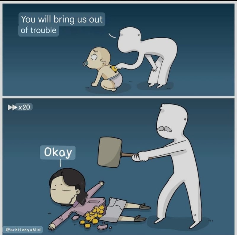 Your child is a bad investment plan.