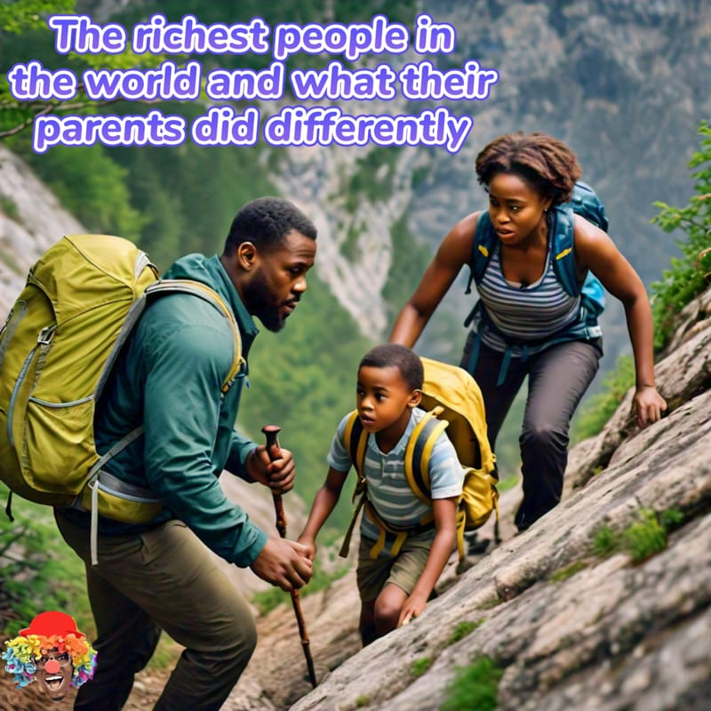 The richest people in the world and what their parents did differently