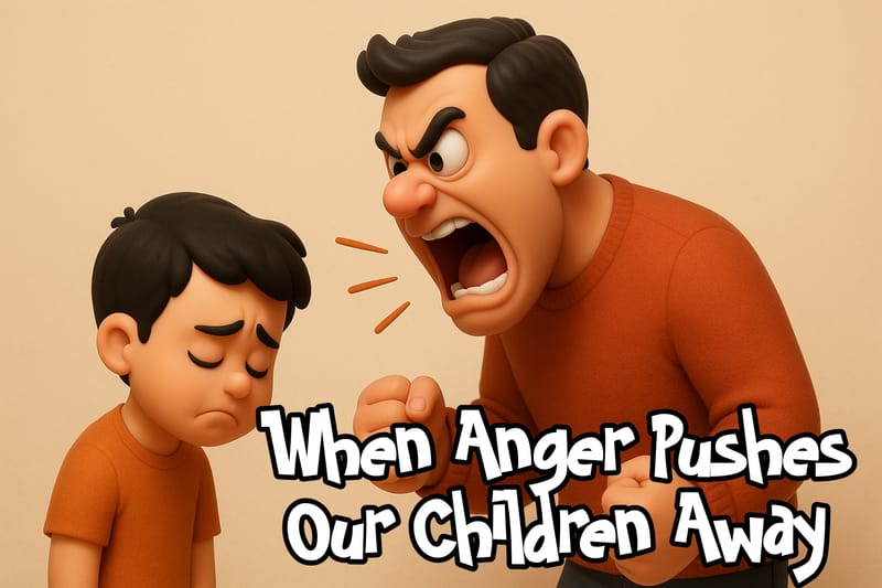 When Anger Pushes Our Children Away