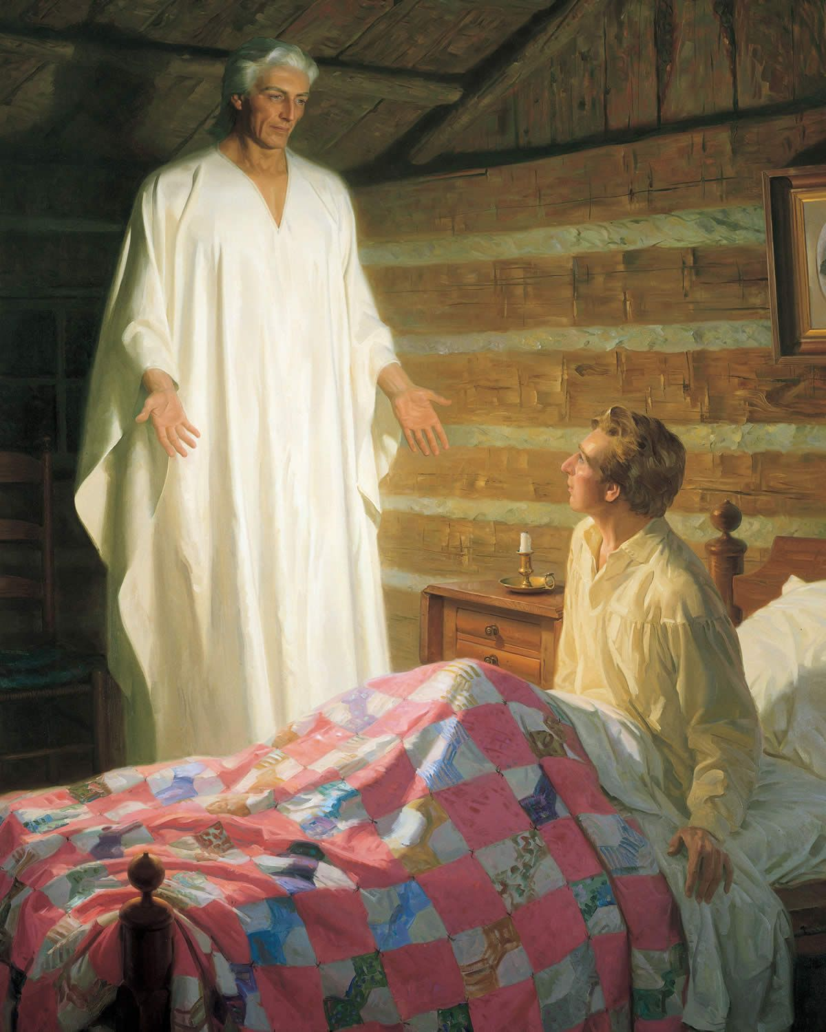 Angel Moroni appears to Joseph Smith