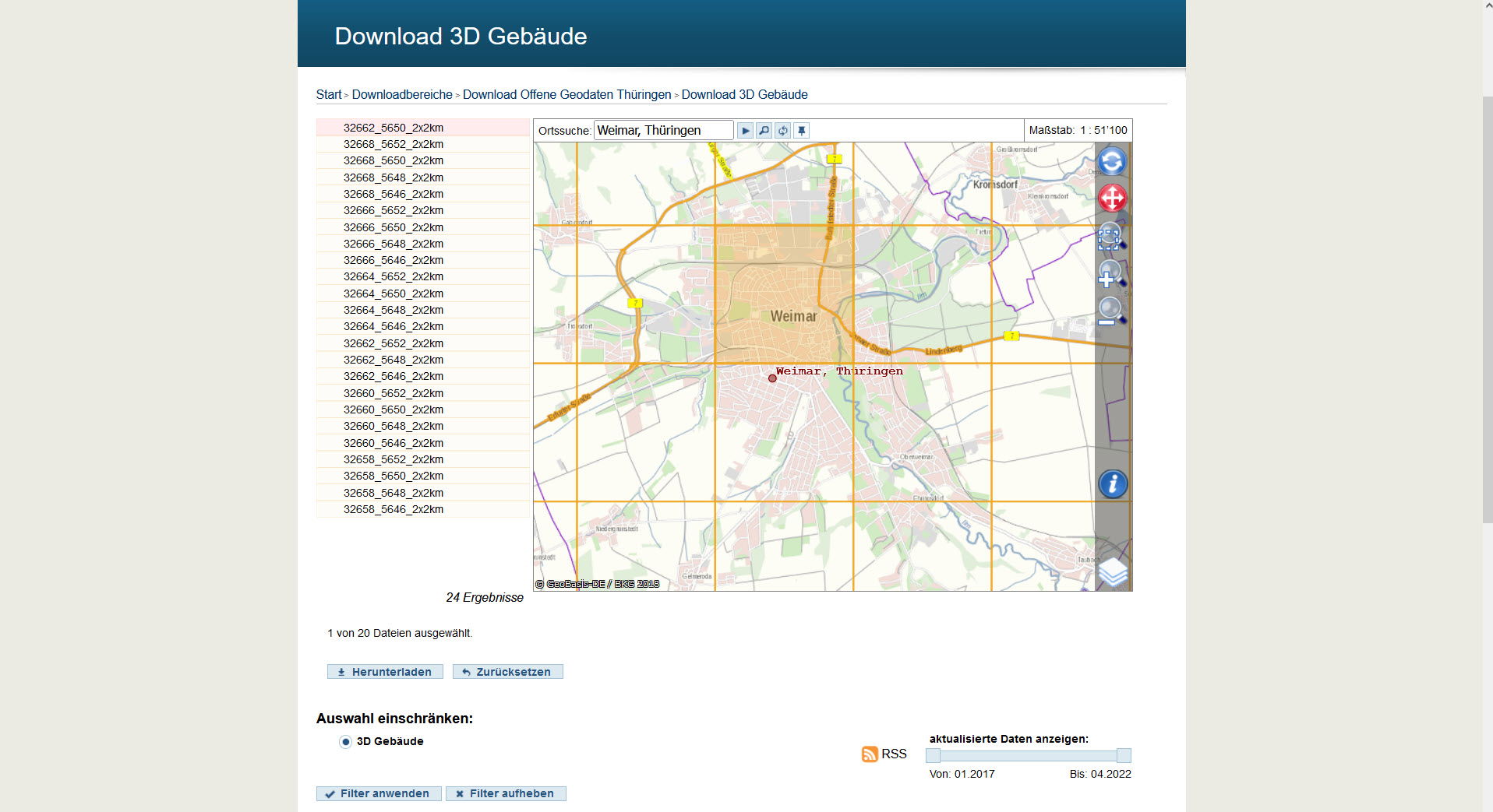 Geoportal Thüringen