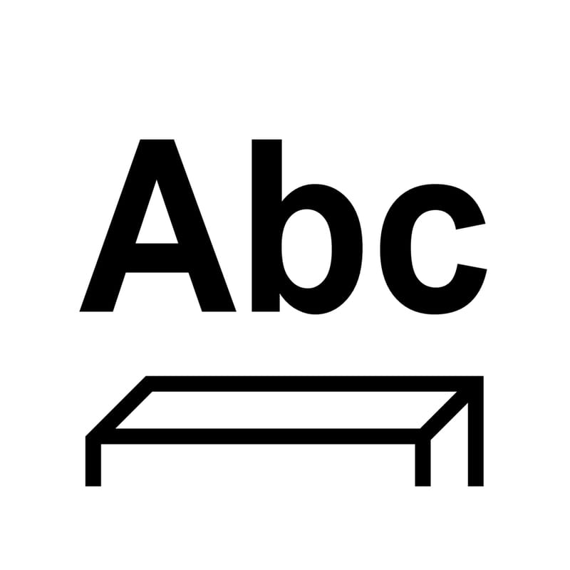 3D Beschriftung