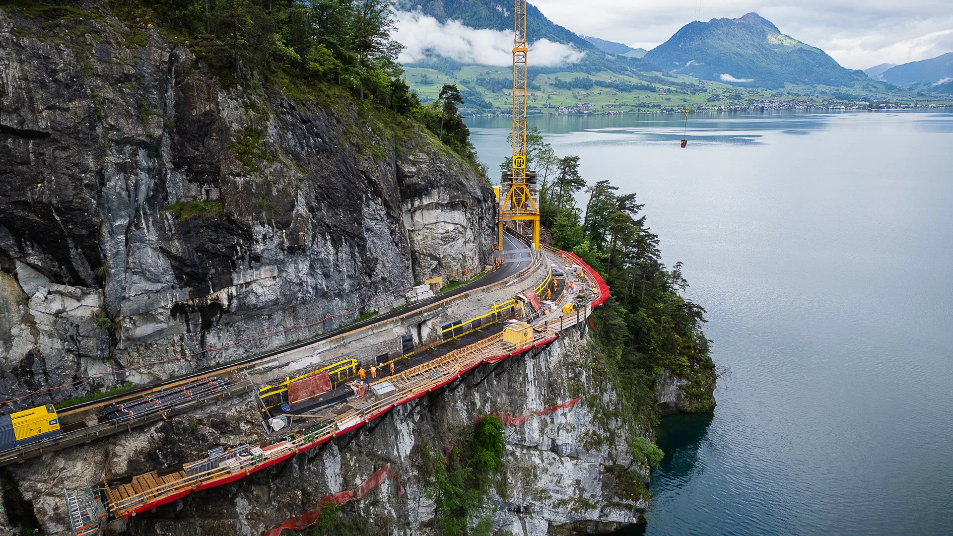 Luftausnahme Baustelle Mai 2024