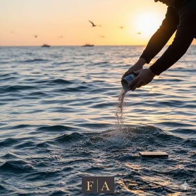 Depósito de cinzas no mar em Portugal: guia completo