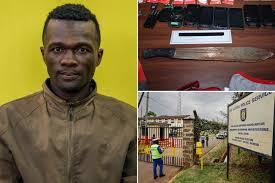 MALICIOUS KILLER ESCAPED KENYA POLICE DEPARTMENT CUSTODY AFTER SUSPECTED OF ANAHILATING 42 WOMEN INCLUDING HIS WIFE: SPARKS HORRIFIED OUTRAGE IN THE INVESTIGATORS GRUESOME DISCOVERY, NAIROBI GIGIRI.