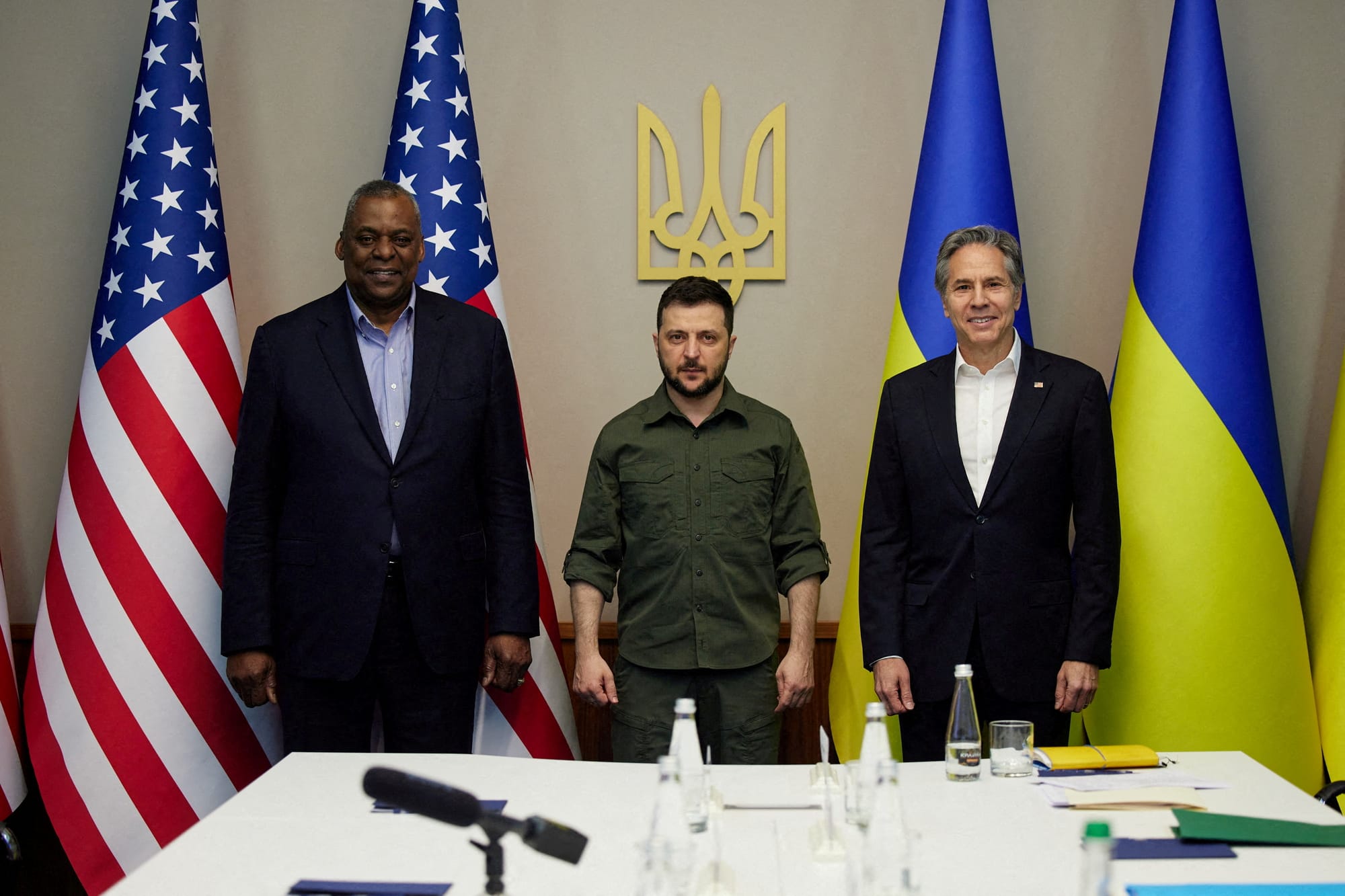 PENTAGON HOLDS FINAL FORUM EVEN AT INFLECTION POINT FOR UKRAINE AID.