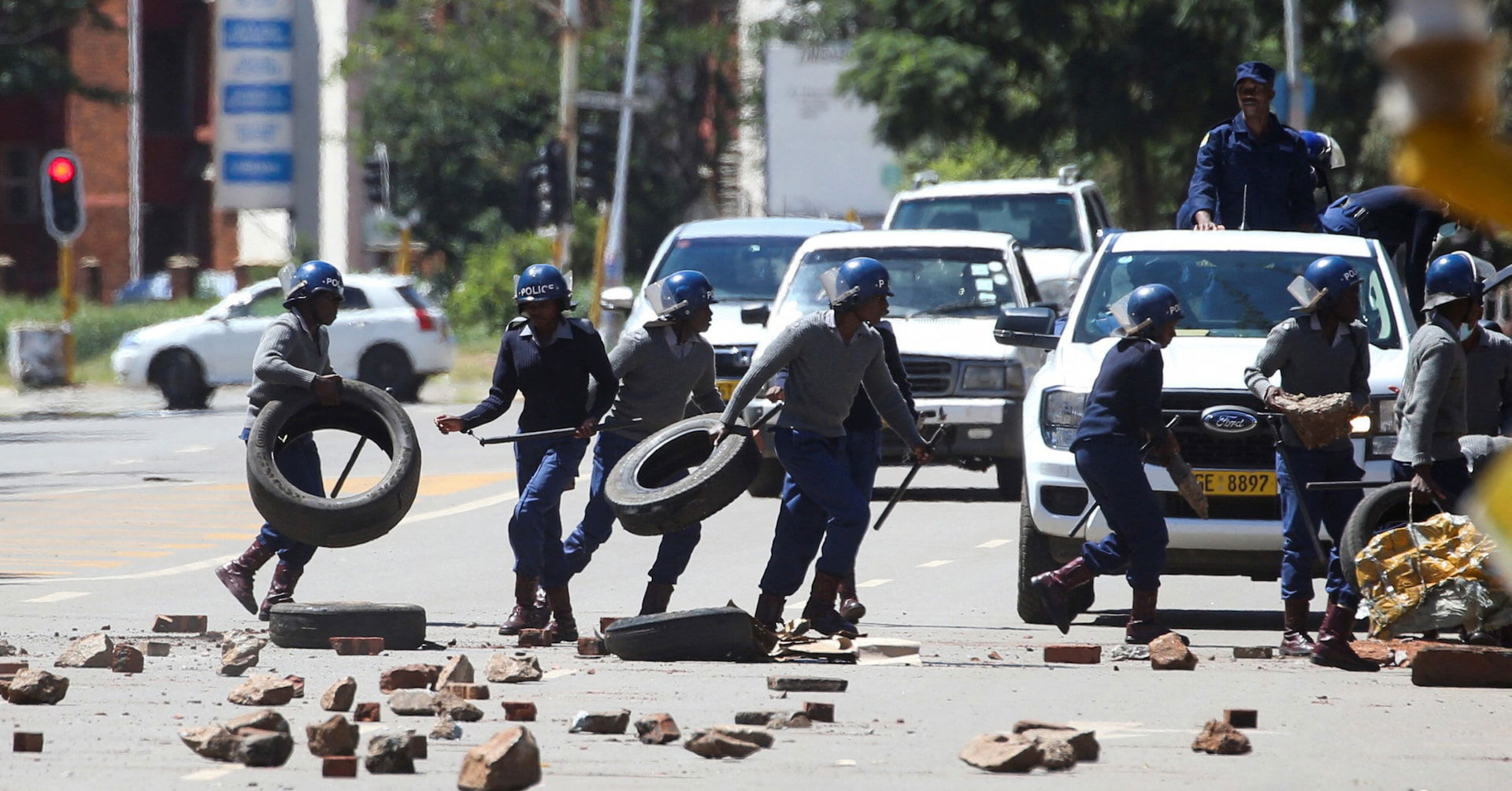 ALLEGED RECTIFIED LEADERSHIP TENSIONS AND DEMAND FOR CHANGE; ZIMBABWE'S POLITICAL SCENE, PROFESSIONAL OFFICIAL SAID.
