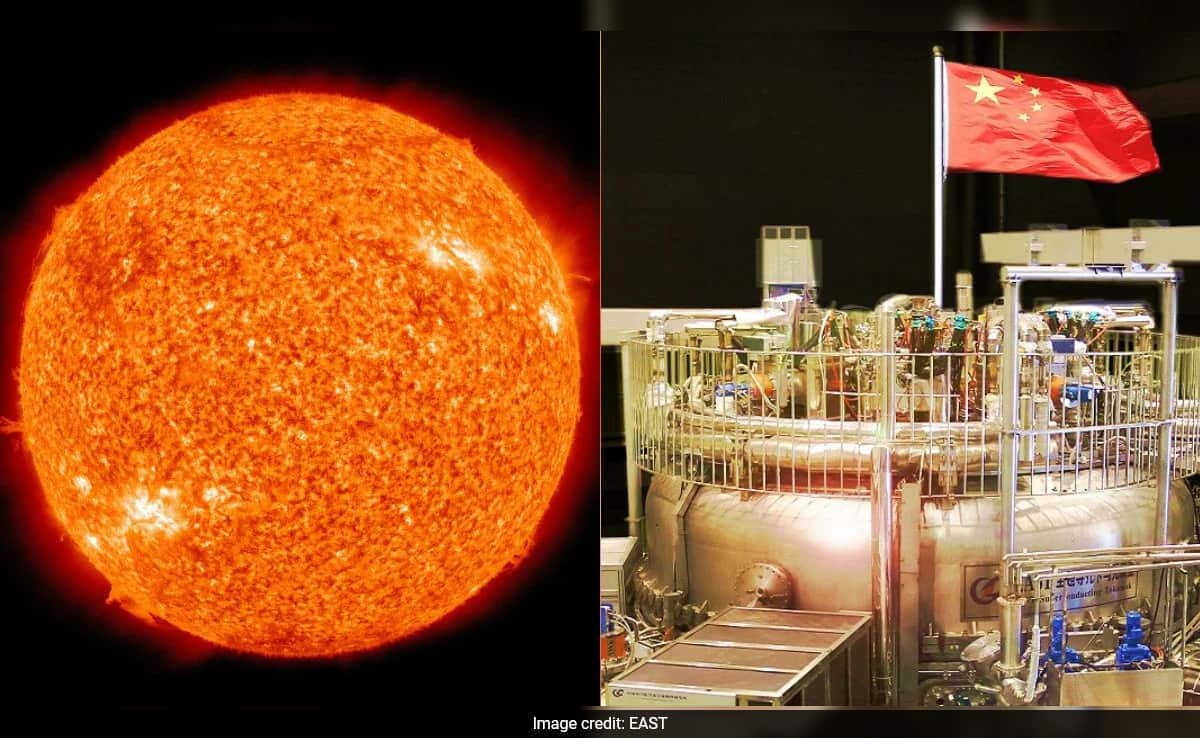 EAST INVENTED REACTOR;CHINA'S INNOVATED ARTIFICIAL SUN REACHED AN INCREDIBLY ACHIEVED STAGGERING 160MILLION DEGREECELSIUS.