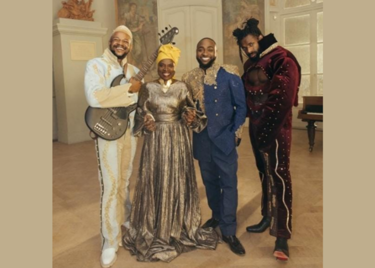 LATEST PROFESSIONAL MUSIC VIDEO: ICONIC DAVIDO FEATURED LEGENDARY ANGELIQUE KIDJO AND FLAMBOYANT THE CAVEMEN: TITLED "NA MONEY"