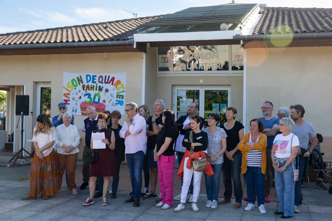 un discours pour les 30 ANS de la maison de quartier