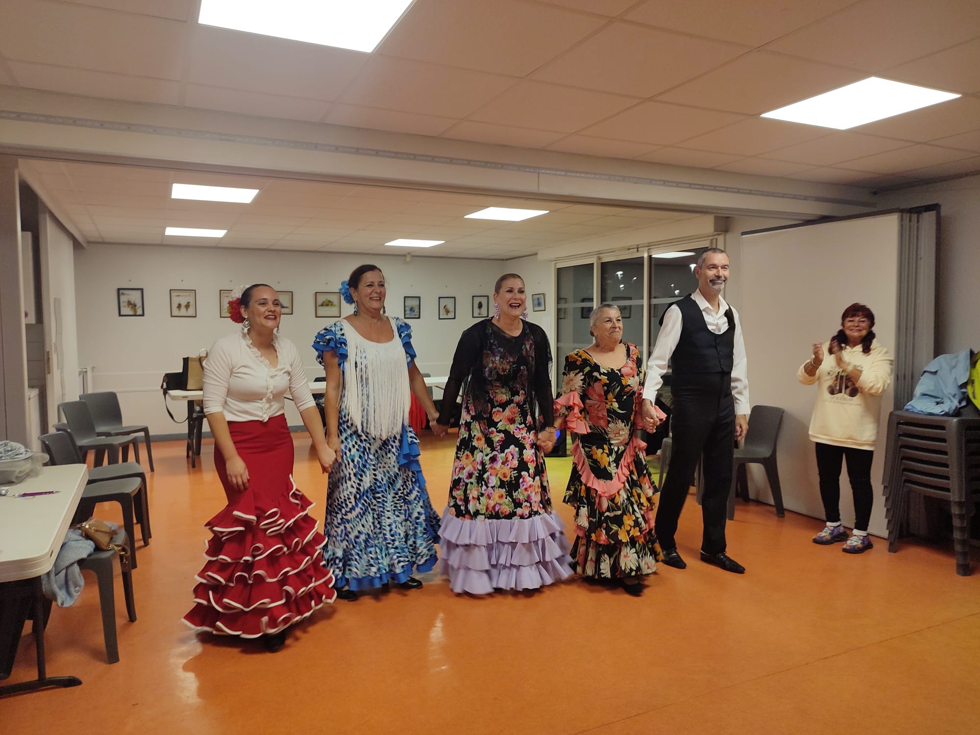 animation par les Sévillanes de Tournefeuille