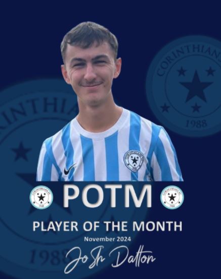 Josh Dalton is November's Player of the month