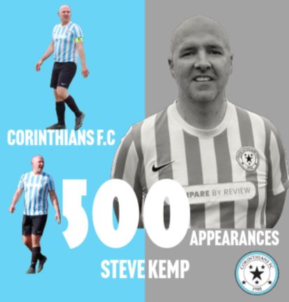 A few words from Club Captain Steve Kemp as he smashes through the 500 appearances mark.