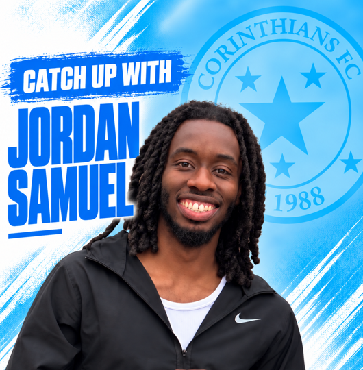 Catch up with 1st Team striker Jordan Samuel