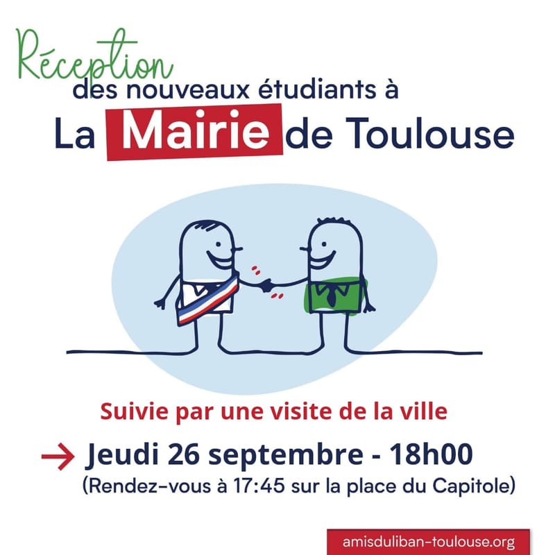 Accueil des nouveaux étudiants par la ville de Toulouse
