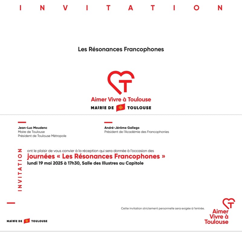 Honoration du Liban - cérémonie des résonnances francophone