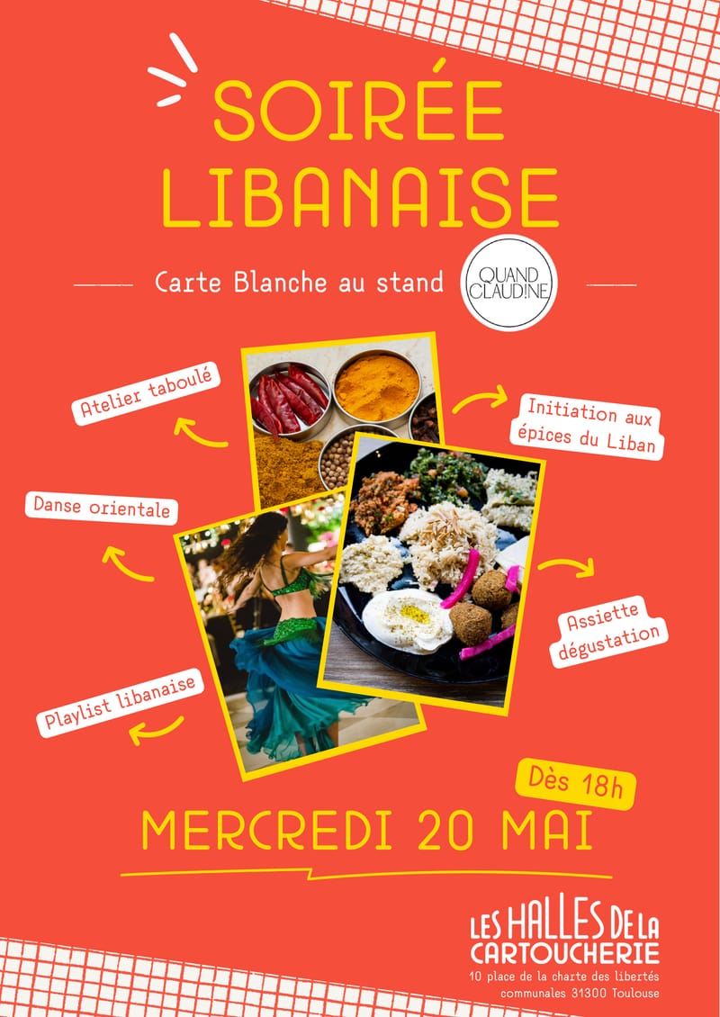Soirée Libanaise, Quand Claudine