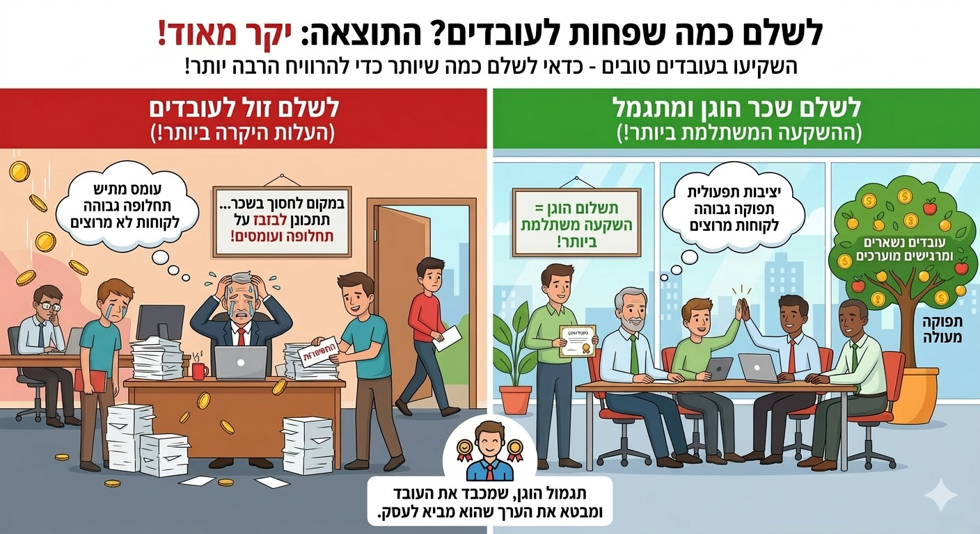 עובדים זולים הם דבר מאוד יקר!