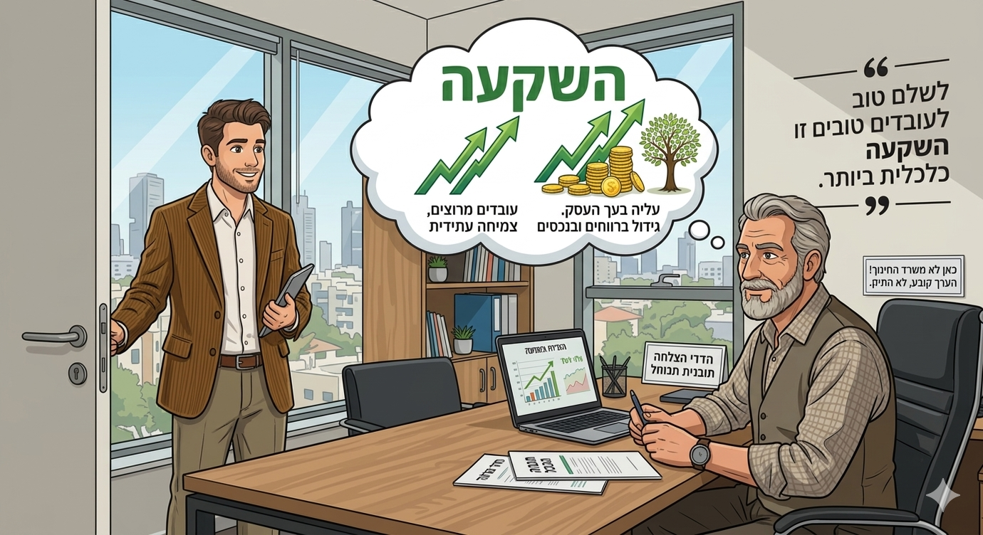 העובדים מבקשים העלאה בשכר? במקום לנוע באי נוחות זה מה שתגידו להם