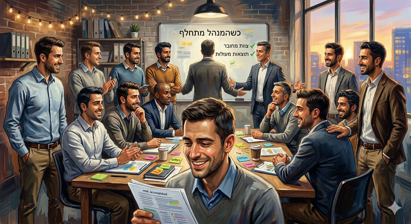 מנהל חדש בעסק? כך תבטיחו שהצוות לא יתפרק לכם מול העיניים